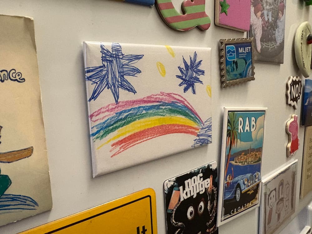 Magnet na frižideru